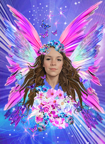 fairy portrait template 2