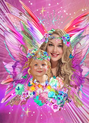 fairy portrait template #6