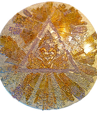 Circle of Everlasting Love Mosaic Glass