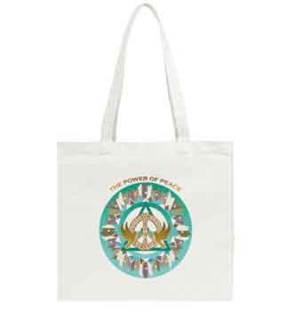 The Power of Peace Tote Bag