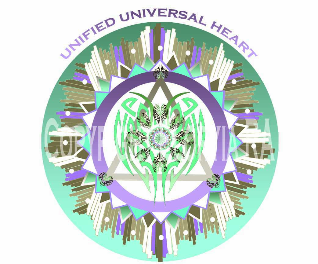 Unified Universal Heart Window Decal
